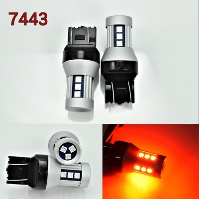 #ad #ad T20 7443 7444 CK LED Brake Tail Light Red Bulb OSRAM 15 SMD K1 HAK $25.00