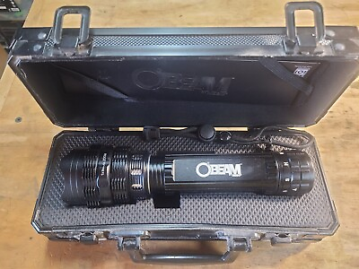 #ad Nebo Flashlight O2beam with Tactical Case $150.00