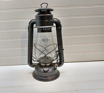 #ad Dietz Junior Oil Burning Hurricane Lantern Railroad Lamp $129.99