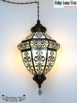 #ad Turkish Lantern Pendant Lamp Laser Cut Pattern $925.00