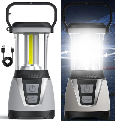 #ad 90000 Lumens Rechargeable Adventure Camping Lantern for Emergency Hurricane Lamp $19.96