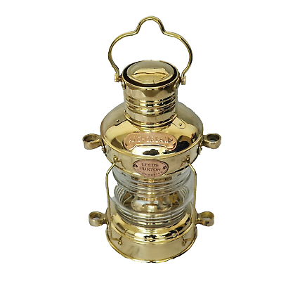 #ad 14quot; Brass amp; Copper Anchor Boat Light Oil lamp Nautical Maritime Ship Lantern $82.80