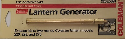 #ad coleman lantern generator models 220228 and 275 $19.99