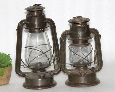 #ad Vintage 609 EFAR Brand Chalwyn amp; Frowo N 265 Iron Kerosene Oil Lantern Germany $212.50