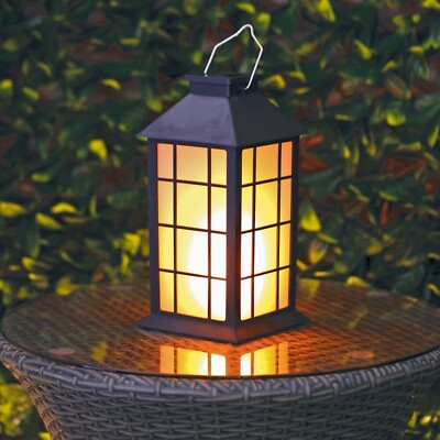 #ad 2X Solar LanternOutdoor Garden Hanging Lanterns 2 Pack 14 Inch Lasts 3X $37.99