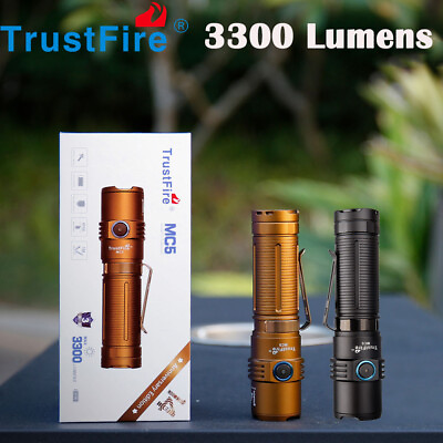 #ad 3300lm Super Bright Tactical Led Flashlights Rechargeable Lamp Magnetic Torch TL $42.98