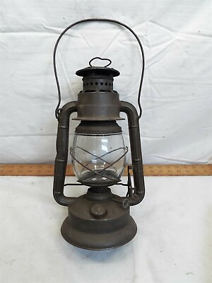 #ad Antique Dietz Little Wizard Tubular Barn Kero Lantern Light Fluid Lamp NY Camp $99.99