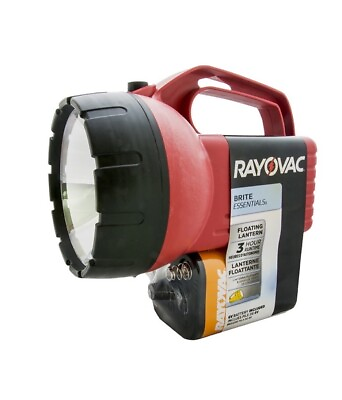 #ad Rayovac Value Bright 75 Lumen Floating Lantern with 6V Battery EFL6V BA $6.00