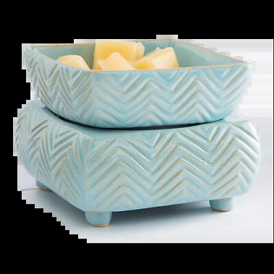 #ad Chevron 2 In 1 Candle and Fragrance Warmer For Candles And Wax Melts $13.49