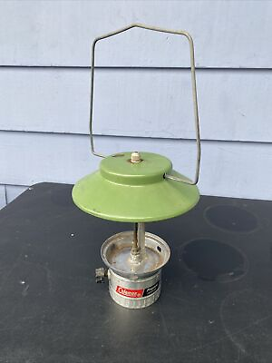 #ad Vintage Coleman Dual Mantle Propane Lantern Model 5114 No Base No Globe Untested $18.95
