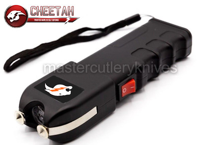 #ad #ad Cheetah Tactical High Powered Stun Gun StunGun Anti Grab Technology LED Light $19.95
