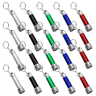 #ad Bantoye 20 Packs Mini LED Flashlights 2.7 Inch Pocket Flashlight Keychain 5 $23.24