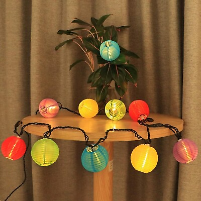 #ad Fairy Lantern String Lights Waterproof Connectable Hanging Light Plug in Mu... $24.75