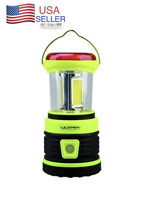 #ad Rechargeable LED 1000 Lumens Lantern 4 Light Camping Hunting Emergency RED Flash $33.93