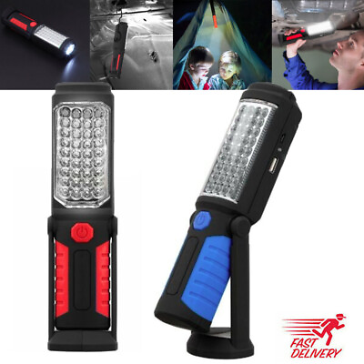 #ad #ad COB LED Magnetic Work Light Outdoor Mechanic Flashlight Lamp USB Rechargeable $20.99