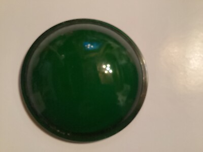 #ad #ad NEW OLD STOCK GREEN 5 1 2” GLASS RAILROAD LANTERN LENS $20.00