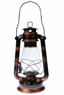 #ad Hurricane Kerosene Oil Lantern Emergency Hanging Light Lamp Brass 12 Inches $21.95