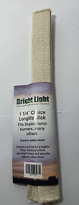 #ad Oil Lamp Replacement Wicks 1 1 4quot; Longlife Fits #1 Burner Dietz Wizard Others $6.99
