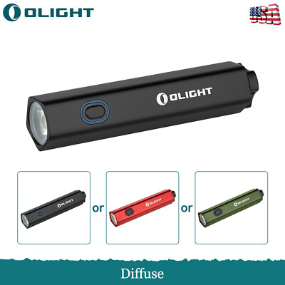 #ad OLIGHT Diffuse 700 Lumens EDC Pocket LED Flashlight AA Batteries Supported IPX8 $32.99
