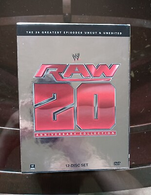 #ad WWE: Raw 20th Anniversary Collection DVD 2013 12 Disc Set John Cena CM Punk $26.99