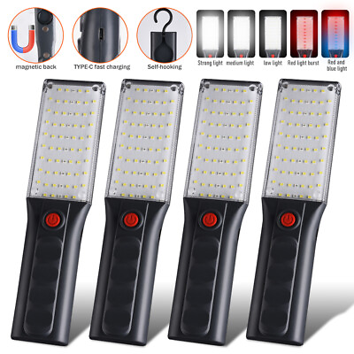 #ad #ad 1000000 Lumens Super Bright LED Magnetic Flashlight Rechargeable LED Work Light $11.99