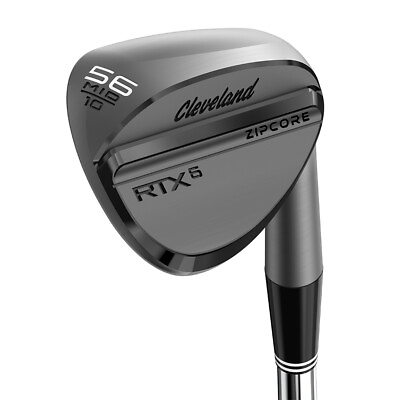 #ad NEW Cleveland Golf RTX 6 Zipcore Black Satin Wedge Choose Dexterity amp; Club $149.99