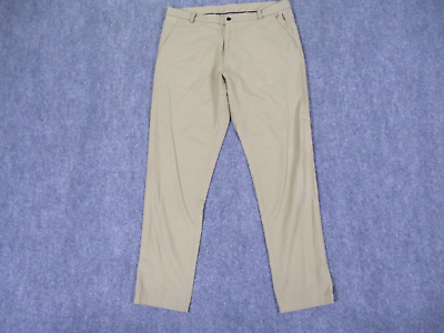 #ad #ad Lululemon Pants Mens 36x33 Brown Tan Khakis Utility Utilitech Warpsteme ABC $53.99