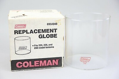 #ad Coleman Lantern Globe for 220 228 290 Model Lanterns Replacement No 690A048 $39.99
