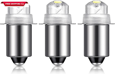 #ad 3 Pieces Flashlight Bulb 55 Lumen 4.5 Volt Led Krypton Replacement Bulb Flashlig $16.71