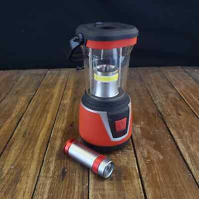 #ad LED Lantern and Flashlight Combo Camping Outdoor Tested $14.99