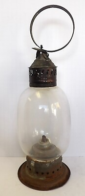 #ad 19th Century American Whale Oil Lamp $439.99