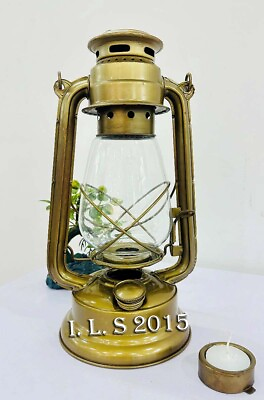 #ad Metal Hanging Candle Lantern 12 inch Lantern Antique Nautical Collectible Decor $62.99