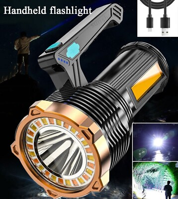 #ad Super Bright 22000000LM LED Flashlight High Powered Torch USB Rechargeable Lamp $9.95