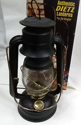 #ad Dietz Original Lantern: Model #76 Original Box Black $42.00