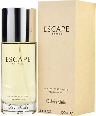 #ad #ad ESCAPE by Calvin Klein cologne for men EDT 3.3 3.4 oz New in Box $25.77