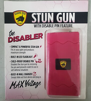 #ad Stun Gun Guard Dog Security the Disabler in Pink $15.50