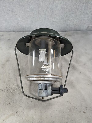 #ad #ad Vintage 2 Mantle Coleman R214A046C Lantern Cracked Glass $29.98