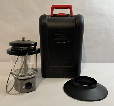#ad Coleman Propane Lantern Case Hard Shell Includes Vintage Coleman Lantern 5154 $24.99
