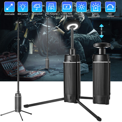 #ad Camping Lantern 12000Mah Rechargeable Led Camping Light Portable Telescopic N $48.99
