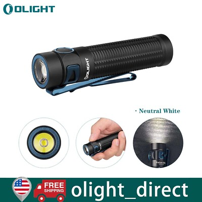 #ad Olight Baton 3 Pro NW 1500LM Rechargeable Flashlight LED Flashlight Black $69.99