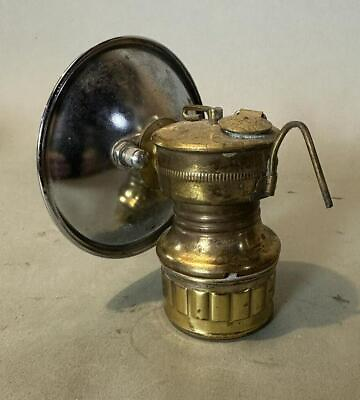 #ad Vintage Miners Butterfly Trademark Brass Oil Lantern Lamp $69.99