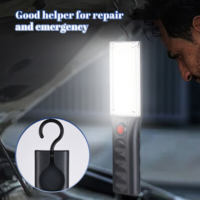 #ad #ad LED Magnetic Work Light Car Garage Inspection Flashlight Torch Lamp Rechargeable $11.99