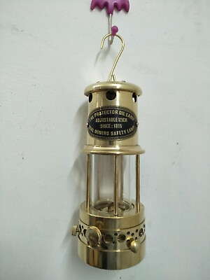 #ad Lantern Full Working Mini Kerosene Lamp Brass Material For Decor $64.90