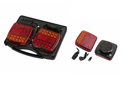 #ad Wireless Led Magnetic Lights Kit For Trailer Tractor Agricultural Vehicles E9 GBP 43.79