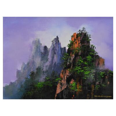 #ad Thomas Leung quot;In the Morningquot; Original Oil Painting on Canvas Hand Signed $2400.00