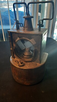 #ad Vintage Antique L M S Railway Lantern Lamp $175.00