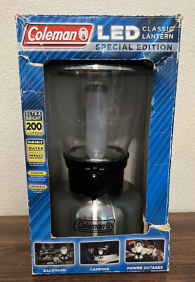 #ad #ad Coleman Camping Special Edition LED Lantern Classic Lantern 200 Lumens Tested $19.95