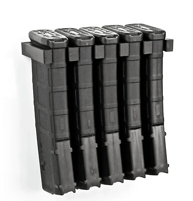 #ad Rifle magazine holder Carbon fiber polycarbonate magpul and lancer mags $15.00
