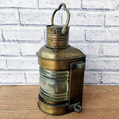 #ad Antique Replica Home Decors Kerosene Oil Lantern Vintage Nautical Marine Lamp. $65.00