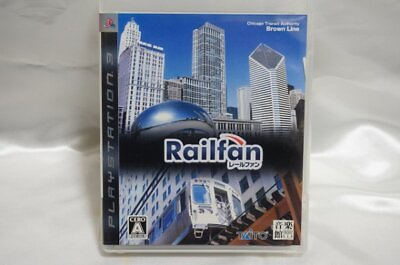 #ad Railfan Train simulator Game TAITO PlayStation3 PS3 Japan Import used $47.50